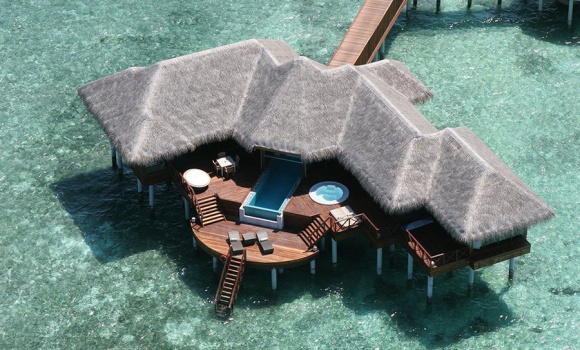 Two-Bedroom Ocean Bungalow with Pool