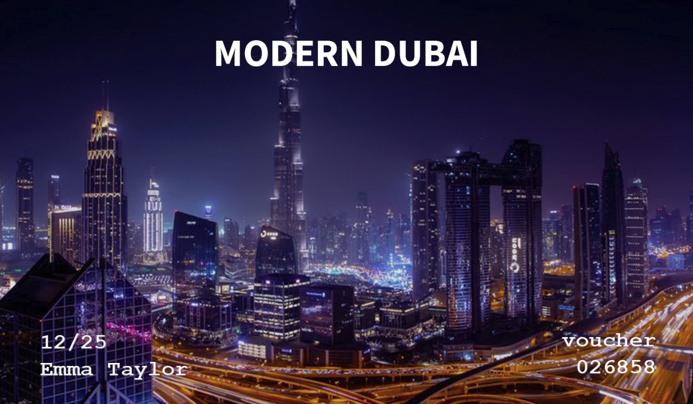 Modern Dubai