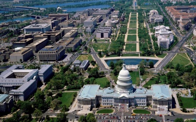 Review tour of Washington with a visit to Capitol, US Congress, Arlington Cemeterya