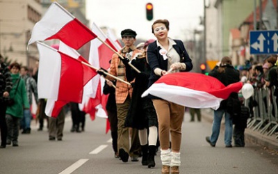 Unabhängigkeitstag in Polen