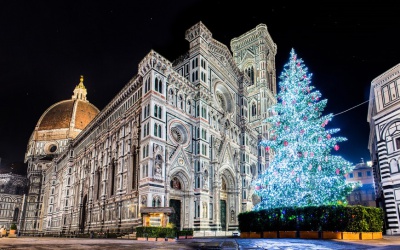 Weihnachtsmesse in Florenz