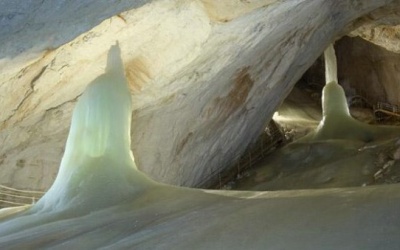 Giant Ice Caves in Werfen