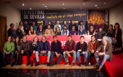 Spanien. Sevilla. Europäisches Filmfestival