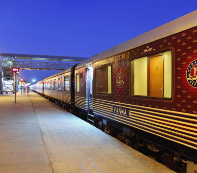 Indian train Maharajas' Express