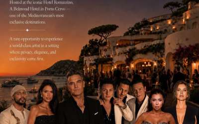 Robbie Williams в Porto Cervo: закрытый вечер на берегу Средиземного моря
