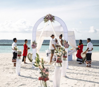 Wedding ceremony in Constance Halaveli | Maldives